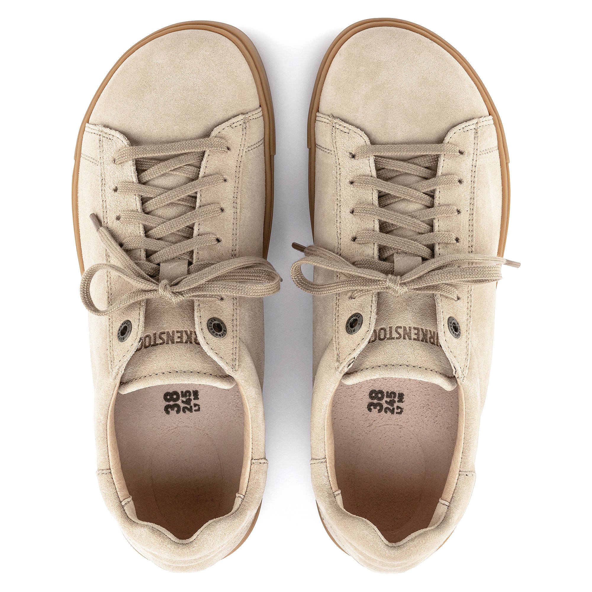 Birkenstock, Birkenstock Bend - Sneaker bassa (Uomo) - Pelle scamosciata color sabbia