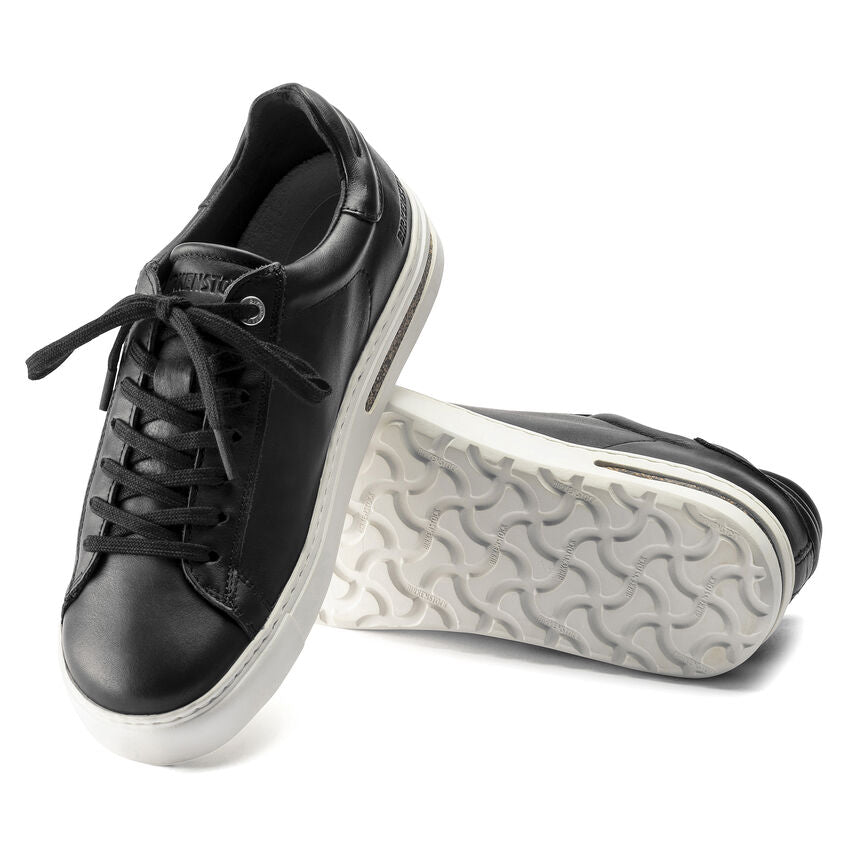 Birkenstock, Sneaker con pannello in pelle Bend in nero