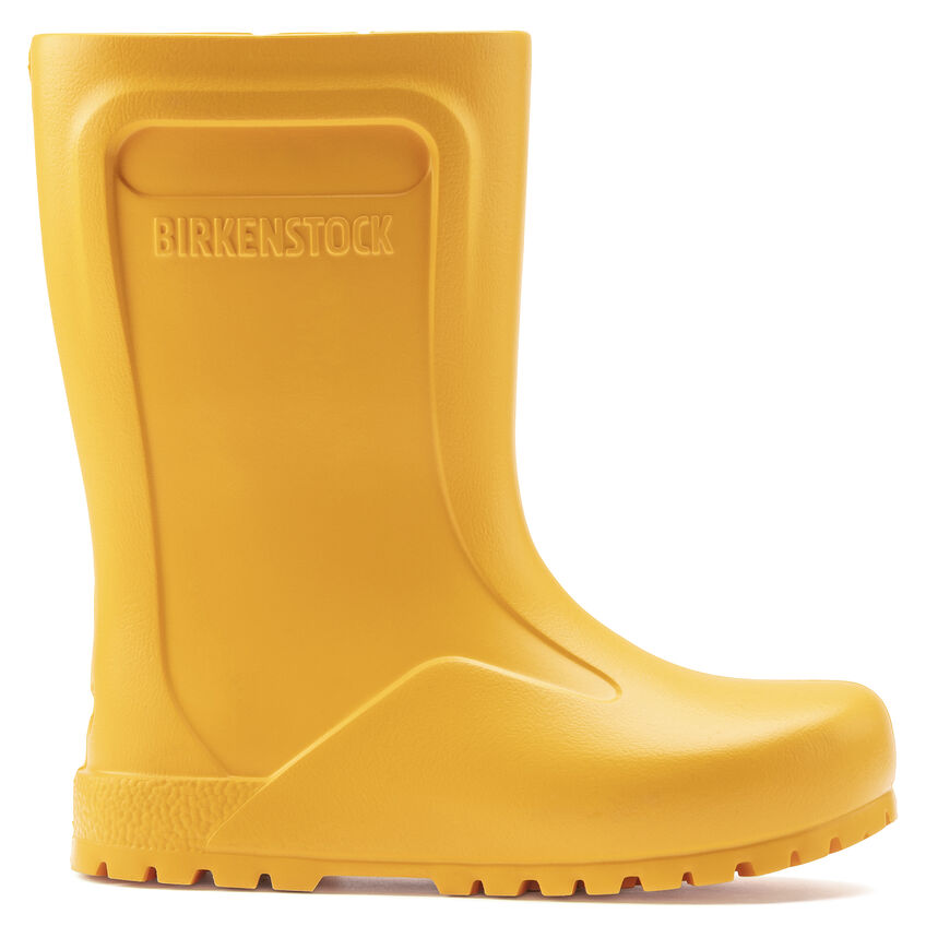 Birkenstock, Stivale da pioggia Derry per bambini in giallo scuba
