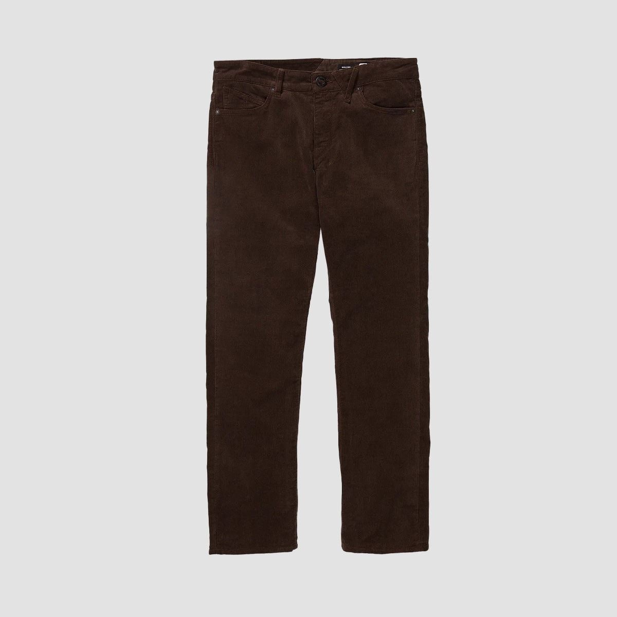 Volcom, Volcom Solver 5 Pocket Pantaloni di velluto a coste marrone scuro